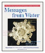Messages from Water  by Dr Emoto book cover