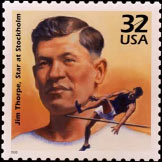 Jim Thorpe Stamp