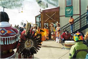 Native Dancers at Sunlight Ski Area